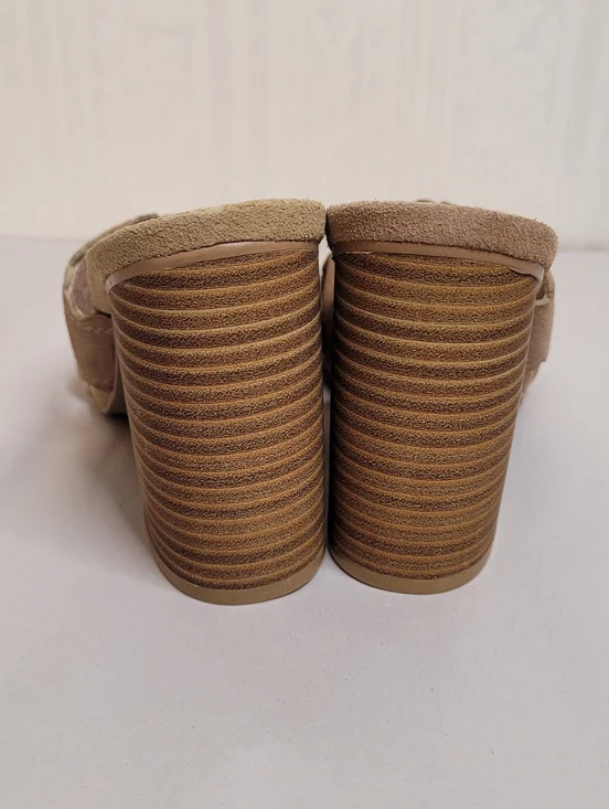 MIA Rosalyn Tan Suede Mules Size 7 - Picture 6 of 10